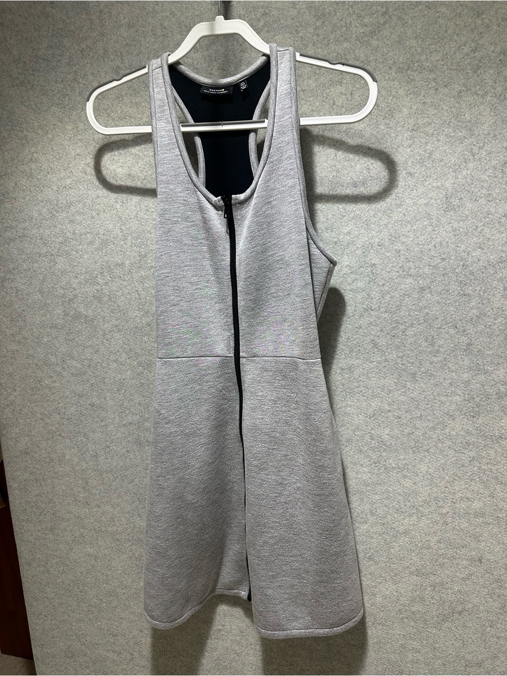 Kate Spade Saturday Gray and Black Racerback Tank